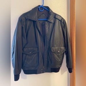 Men leather jacket